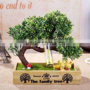 Promotional Complimentary Gift Japanese Mini Garden Pharma Gift , Wedding Gift Wall Clock photo-5