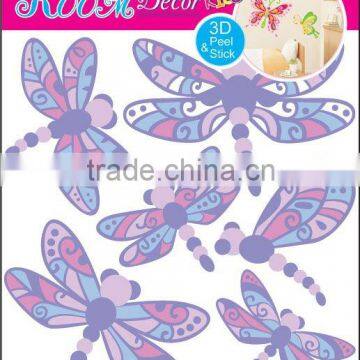 Laster 3D STICKER butterfly pattern