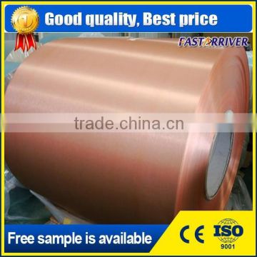 decoration brushed color coated aluminum coil