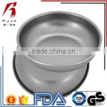 Titanium metal stainless camping Outdoor dinner plate