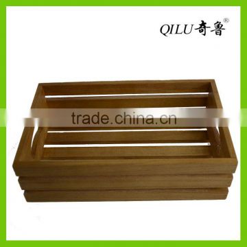 Home bread storage wood box