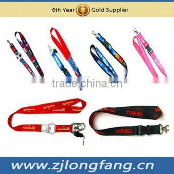 Custom lanyard with soft pvc puller retractable iphone lanyards