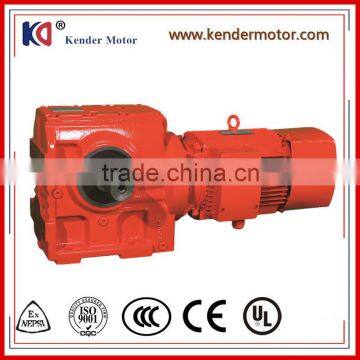 Horizontal or Vertical Type K Series Helical Gear Reducer