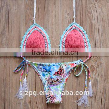 sexy ladies bikini handmade crochet beachwear, crochet beachsuit