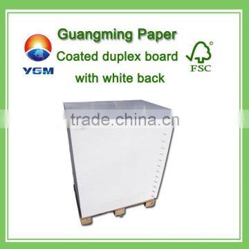 lwc paper prices/stocklot paper/dongguan packaging paper/white coated duplex board