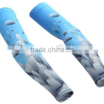 China Top Cheap Custom Arm Sleeve Blue