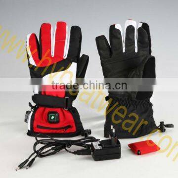 heated snowmobile gloves, electric thermal ski glove