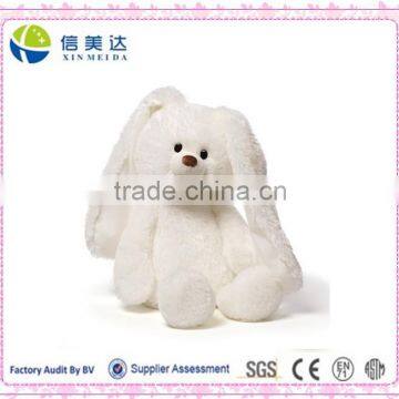 Easter Floppy Snow-white Soft Plush Stuffed Bunny/Rabbit Toy