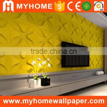 China suppliers modern wall art decor 3d wall covering panel for interior decoration