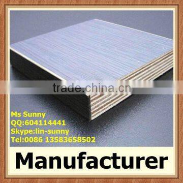 PVC edge sealed plywood melamine board