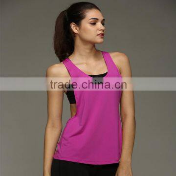 Women Quick Dry Loose Gym Sexy Tank Tops