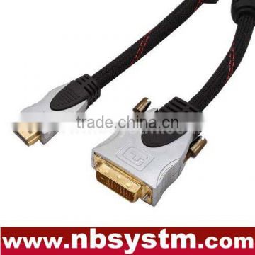 hot sell DVI to HDMI cable New generic HDMI to DVI Cable