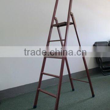 Magnesium alloy household foldable step ladder