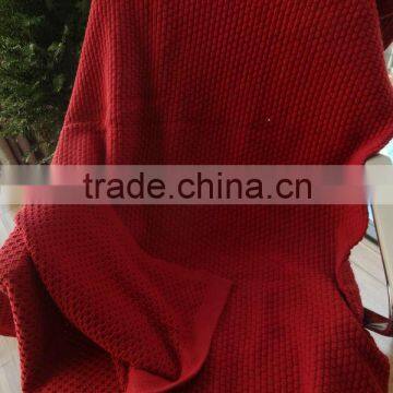 cable knit throw blanket