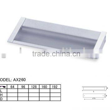 2016 New design of aluminum pulls, office furniture pulls, embeded handle