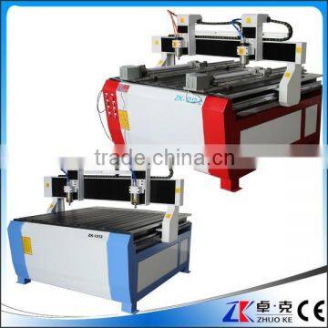 Economic 2 Heads 2 Rotary Axis 1200*1200mm CNC Router Machine