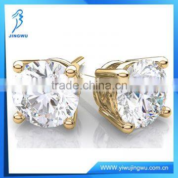 Accept Custom Order Fashion Jewelry Small Gold Earrings Designs For Girls