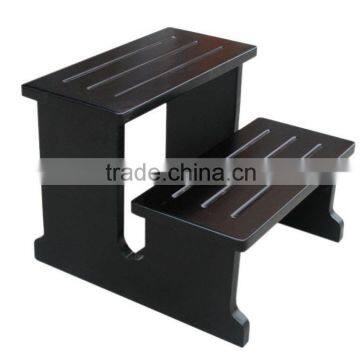 Good Quality Spa Salon Furniture ,2000# S Mooth Solid Wood Foot Step Trolley, Beauty Facial Trolley , Beauty Stool photo-5