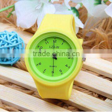 silicone Quartz movement watch