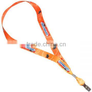 Custom orange printing badge holder