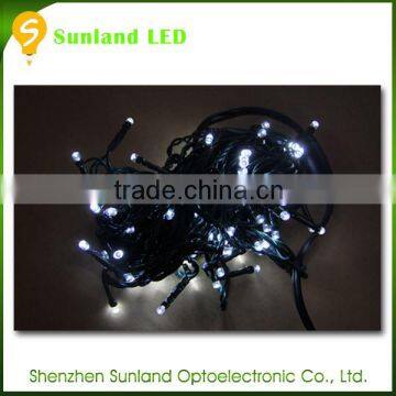 Mini LED christmas Lights Warm White LED String Lights Green Wire china christmas led running light