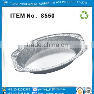 Oval Casserole Aluminum Foil cake Pan -Disposable Container Item no 8550