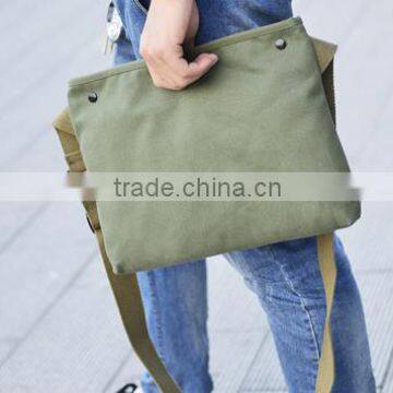 Casual Style Canvas Messenger Bag Yellow Shoulder Bag Since 1997