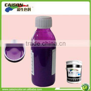 grade 5 fastness cloth fluorescent pigment dispersion Chinese factory