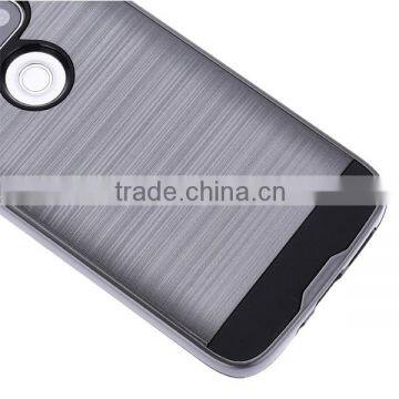 C&T Dual Layer Shockproof Tough Brushed Hybrid Armor Rubber TPU Protective Case For LG G5 photo-3