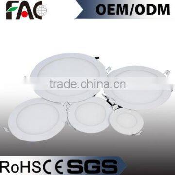 18W High quality round shape remote control dimmable led light panel