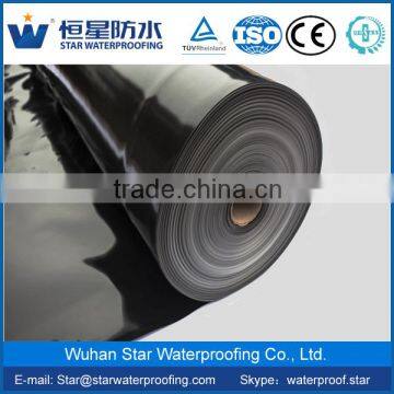 1.2mm/1.5mm/2mm self-adhesive hdpe rubber membram