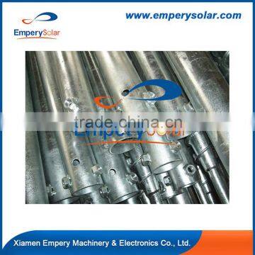 Solar Power System Home Galvanized Poles for Carport photo-4