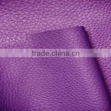 Embossed PU leather fabric for Bag Sofa and Furniture usage with good quality