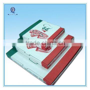 hot sale white Kraft delivery pizza box