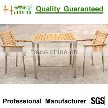 outdoor polywood table set (1+2)