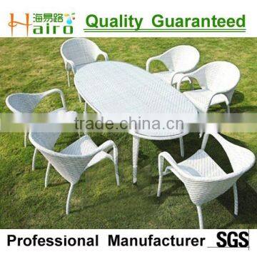 Garden Wicker pe White Rattan Outdoor Furniture photo-5