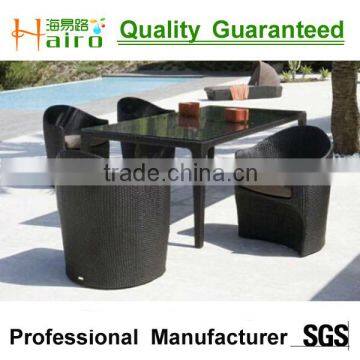 Simple Restaurant Table Set With PE Rattan photo-4