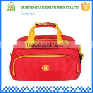 Waterproof Camping Red Large Capacity Folding Travel Bag Nylon photo-2