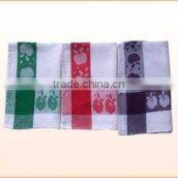 100% Cotton Yarn Dyed Jacquard Tea Towel