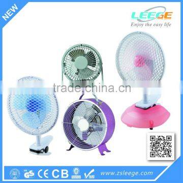 4" 6 " 8" low voltage ac dc customized portable usb mini fan