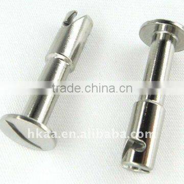 precision steel semi tubular rivet