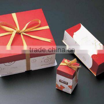 fancy gift carboard box with different design for jewelry packaging made in China