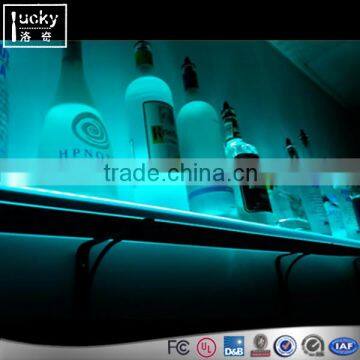 Wall-mounted Acrylic Led Wine Rack,Modern Display and Wall Shelf