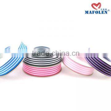 popular black and white ribbons for decorative hat