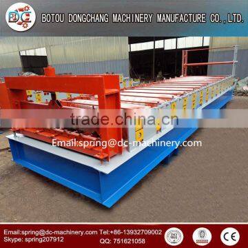 metal tile roof roll forming machine