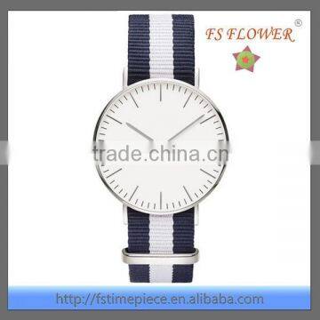 Slim Women Nylon Strap Watch Fashion Ladies New Watches 2014