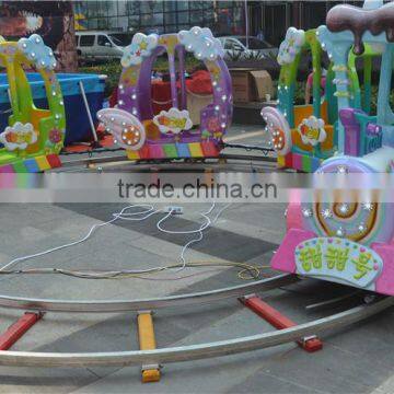 2015 China Cheap Kiddie Rides Mini Roller Coaster for Sale Car Racng Game Machine Amusement Park Equipment photo-2