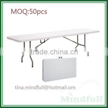 Wholesale HDPE 8FT Portable Folding Rectangle Table