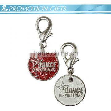 Personalized trolley metal token coin keychain