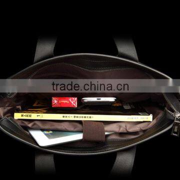 Hot sell fancy leather business laptop bag